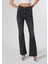 971 Mony Regular Fit Orta Bel Bootcut Kadın Siyah Jean Pantolon 4