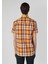 Regular Fit Shirt Neck Ekoseli Erkek Çok Renkli Kısa Kol Gömlek 2