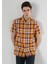 Regular Fit Shirt Neck Ekoseli Erkek Çok Renkli Kısa Kol Gömlek 3