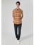 Regular Fit Shirt Neck Ekoseli Erkek Çok Renkli Kısa Kol Gömlek 4
