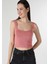 Slim Fit Kadın Turuncu Atlet 3