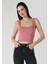 Slim Fit Kadın Turuncu Atlet 4