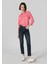 703 Carla Slim Fit Orta Bel Düz Paça Kadın Mavi Jean Pantolon 1