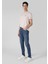 041 Danny Slim Fit Düşük Bel Dar Paça Erkek Mavi Jean Pantolon 3