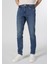 041 Danny Slim Fit Düşük Bel Dar Paça Erkek Mavi Jean Pantolon 4