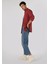 057 Mılas Loose Relaxed Fit Drop Crotch Kısa Paça Erkek Mavi Jean Pantolon 1