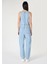 Regular Fit Kadın Mavi Jean Pantolon 2