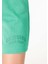 Slim Fit Orta Bel Kadın Yeşil Şort 5