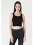 Slim Fit Kadın Siyah Atlet 4