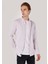 Slim Fit Shirt Neck Düz Erkek Bej Uzun Kol Gömlek 1