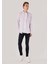 Slim Fit Shirt Neck Düz Erkek Bej Uzun Kol Gömlek 3