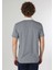 Regular Fit Polo Yaka Jakarlı Erkek Mavi Kısa Kol Tişört 2