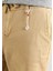 Chino Fit Orta Bel Camel Erkek Şort 4