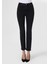 703 Carla Slim Fit Orta Bel Düz Paça Kadın Siyah Jean Pantolon 4
