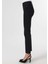 703 Carla Slim Fit Orta Bel Düz Paça Kadın Siyah Jean Pantolon 5