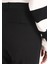 Slim Fit Düşük Bel Dar Paça Kadın Siyah Pantolon 4
