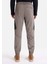 Regular Fit Orta Bel Lastikli Paça Erkek Yeşil Pantolon 2