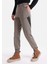 Regular Fit Orta Bel Lastikli Paça Erkek Yeşil Pantolon 4