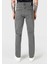044 Karl Straight Fit Düşük Bel Düz Paça Erkek Gri Jean Pantolon 2