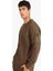 Regular Fit Erkek Yeşil Sweatshirt 1
