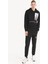 Regular Fit Erkek Siyah Sweatshirt 3