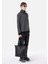 Regular Fit Turtle Neck Düz Erkek Siyah Uzun Kol Tişört 3