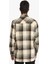 Regular Fit Shirt Neck Ekoseli Erkek Yeşil Uzun Kol Gömlek 2
