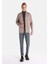 Comfort Fit Erkek Bej Hırka 3