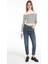 896 Marıa Mom Fit Kadın Mavi Jean Pantolon 3