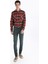 044 Karl Straight Fit Düşük Bel Düz Paça Erkek Yeşil Jean Pantolon 1