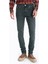 044 Karl Straight Fit Düşük Bel Düz Paça Erkek Yeşil Jean Pantolon 4