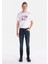 041 Danny Slim Fit Düşük Bel Dar Paça Erkek Koyu Mavi Jean Pantolon 3