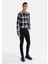 Skinny Fit Düşük Bel Dar Paça Erkek Siyah Jean Pantolon 1