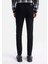 Skinny Fit Düşük Bel Dar Paça Erkek Siyah Jean Pantolon 2