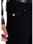 Skinny Fit Düşük Bel Dar Paça Erkek Siyah Jean Pantolon 5