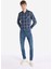 044 Karl Regular Fit Düşük Bel Düz Paça Mavi Erkek Pantolon 3