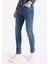 044 Karl Regular Fit Düşük Bel Düz Paça Mavi Erkek Pantolon 4