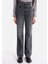 970 Berry Regular Fit Kadın Siyah Jean Pantolon 4