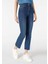 771 Emery Regular Fit Yüksel Bel Kısa Ispanyol Paça Kadın Denim Jean Pantolon 4