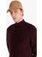 Slim Fit Turtle Neck Jakarlı Erkek Mor Kazak 4