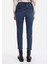 891 Maya Slim Fit Orta Bel Daralan Paça Kadın Mavi Jean Pantolon 2