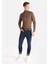041 Danny Slim Fit Düşük Bel Dar Paça Erkek Koyu Mavi Jean Pantolon 1