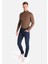 041 Danny Slim Fit Düşük Bel Dar Paça Erkek Koyu Mavi Jean Pantolon 3