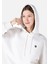Regular Fit Baskılı Beyaz Kadın Sweatshirt 5