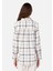 Regular Fit Shirt Neck Kadın Bej Uzun Kol Gömlek Cl1067149 2