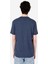 Regular Fit Yuvarlak Yaka Erkek Mavi Kısa Kol Tişört Cl1066740 2