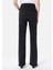 Regular Fit Normal Bel Geniş Paça Siyah Kadın Pantolon 2
