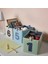 6 Parça Çocuk Odası Düzenleyici Kutu Seti 17 x 27 x 17 cm Ikea 6'lı Set Saklama Kutusu Düzenleme 3