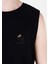 Regular Fit Yuvarlak Yaka Kolsuz Erkek Siyah Atlet Cl1067627 5