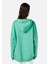 Regular Fit Baskılı Yeşil Kadın Sweatshirt 2